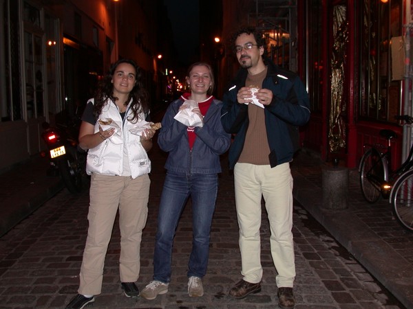 Claudia, Giulia e Antonio